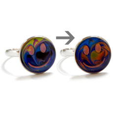 Smiley Color Changing Ring