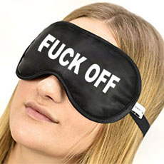 Fuck Off Eye Mask