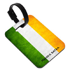 Flag Personalised Luggage Tag