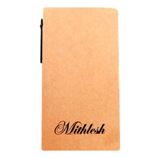 Personalised Notepad With Pen