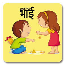Bhai Fridge Magnet