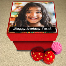 Personalised Photo Chocolate Box