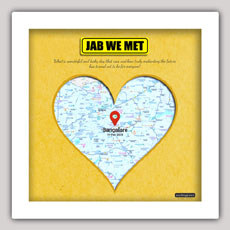 Jab We Met Personalised Framed Print