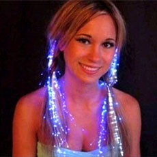 LED Hair Extensions Set Of 2