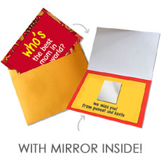 Best Mom Mirror Card