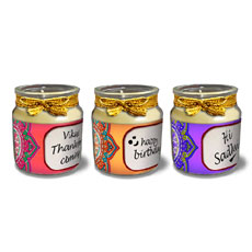 DIY Gift Candles Set Of Three