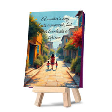 Cards For Mother On Easel