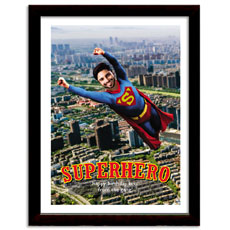 Personalised Superhero Framed Memento