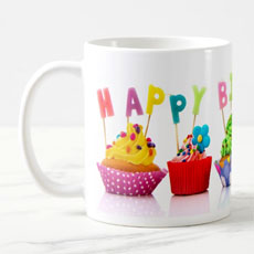 Cupcakes Birthday Mug
