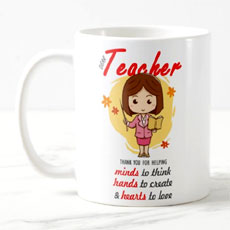 Thank You Teacher Gift Mug