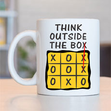 Think Outside The Box Mug