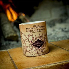 Harry Potters Marauders Map Magic Mug