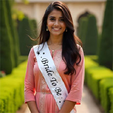 Pink Personalised Sash