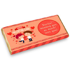 Valentines Day Personalised Chocolate