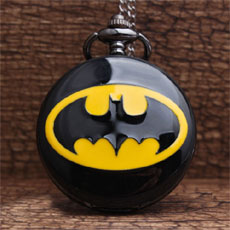 Bat Man Retro Pocket Watch