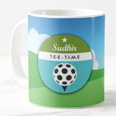 Golf Time Personalised Mug