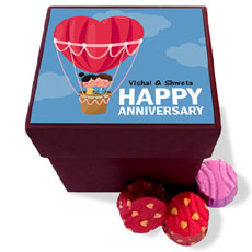 Anniversary Personalised Chocolate Box