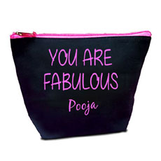 Fabulous Personalised Makeup Pouch