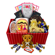 Rakhi Gift Hamper For Sisters