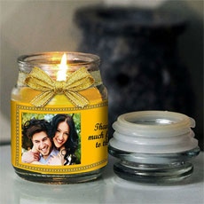 Photo Personalised Candle