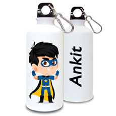 Superhero Personalised Sipper Bottle