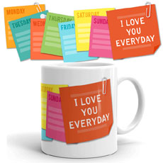 I Love You Everyday Mug