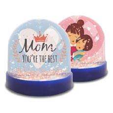 Best Mom Snow Globe
