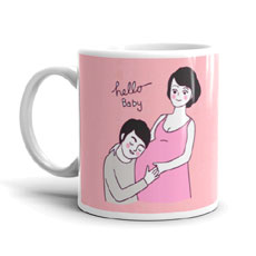 Hello Baby Pregnancy Mug