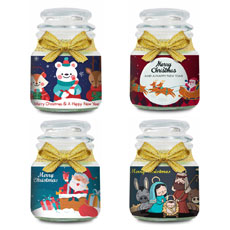 Christmas Mini Candles Set