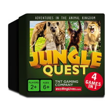 Jungle Quest Kids Cards Game