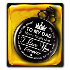 Love You Dad Pocket Watch