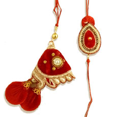 Bhaiya Bhabhi Rakhi Set Of Two