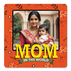 Mom Domestic Goddess Photo Magnet