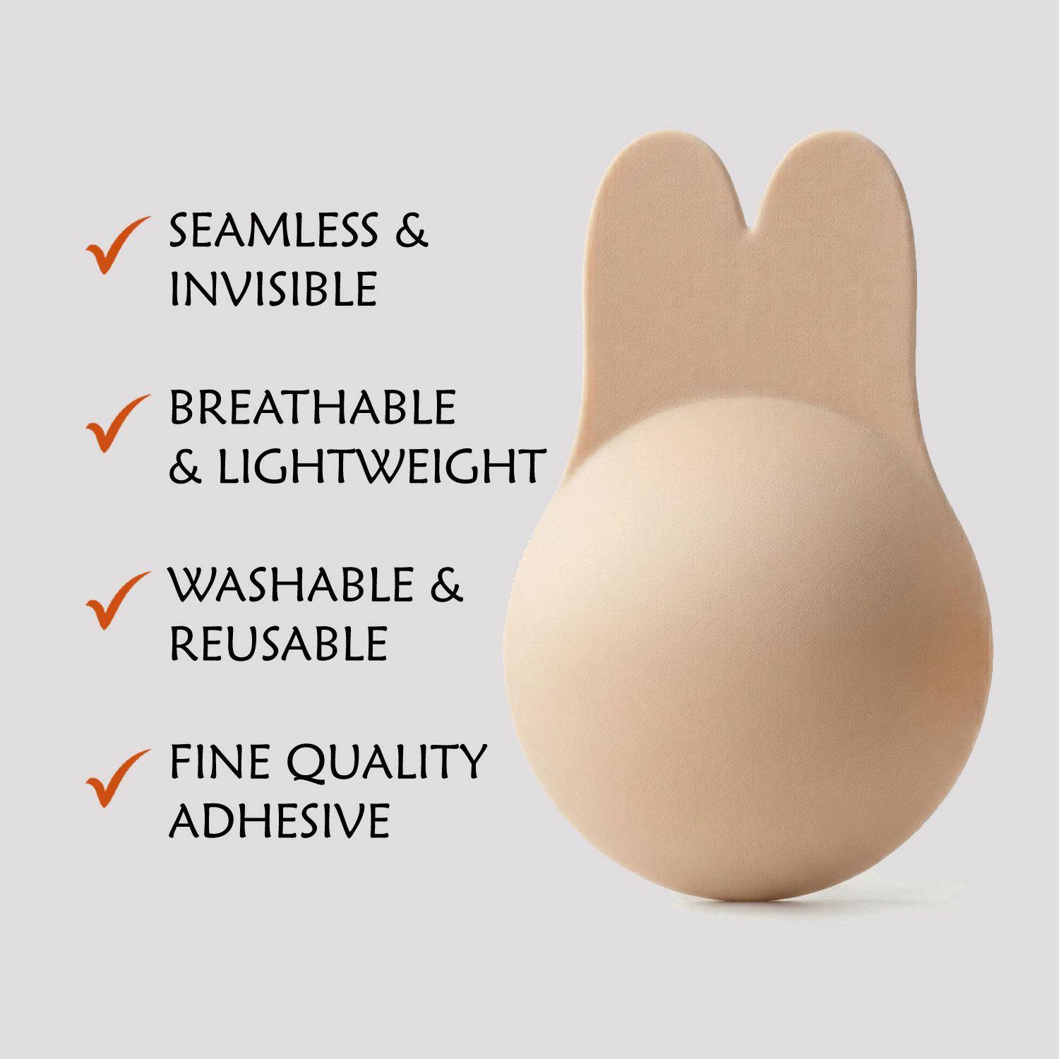 Image 4 of Rabbit Ear Reusable Breast Lifts
