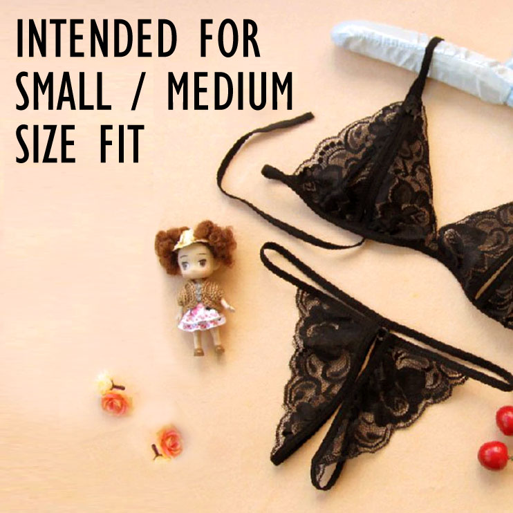 Image 6 of Crotch Less Lingerie Set